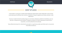 Desktop Screenshot of dintstudio.com.br