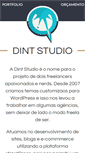 Mobile Screenshot of dintstudio.com.br